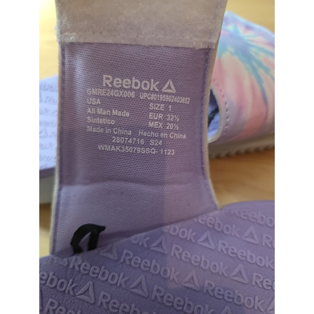 Kids Reebok Slides Slip On - Picture 4 of 4